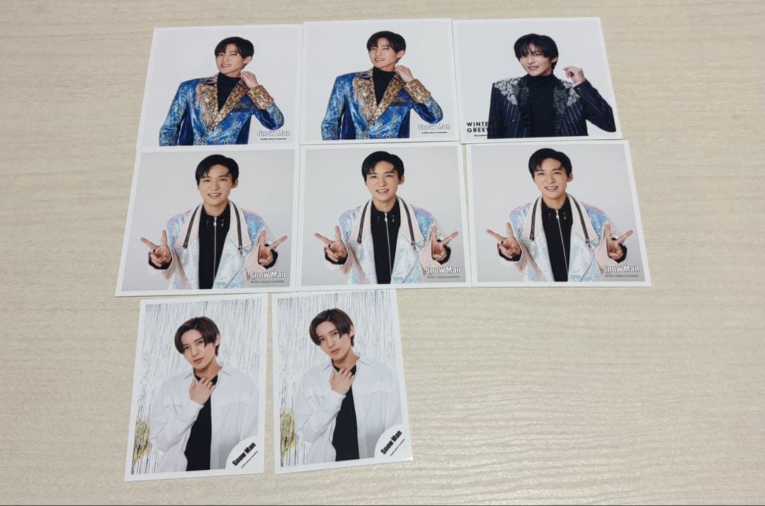 《Jr〜デンホリ個人のみ抜けなし》Man 目黒蓮 公式写真 330枚