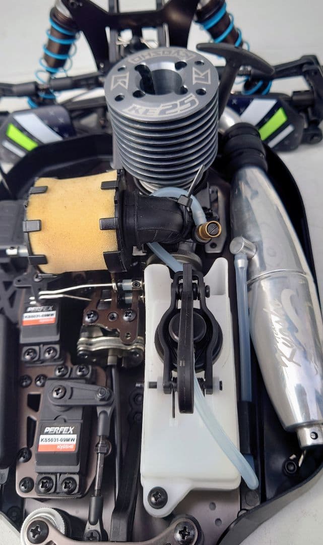 未走行！KE25付 特別仕様！京商インファーノ MP9 1/8GP レディセット