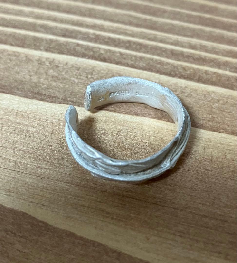 12/31まで　UMAWANG × DETAJ HERB SILVER RING