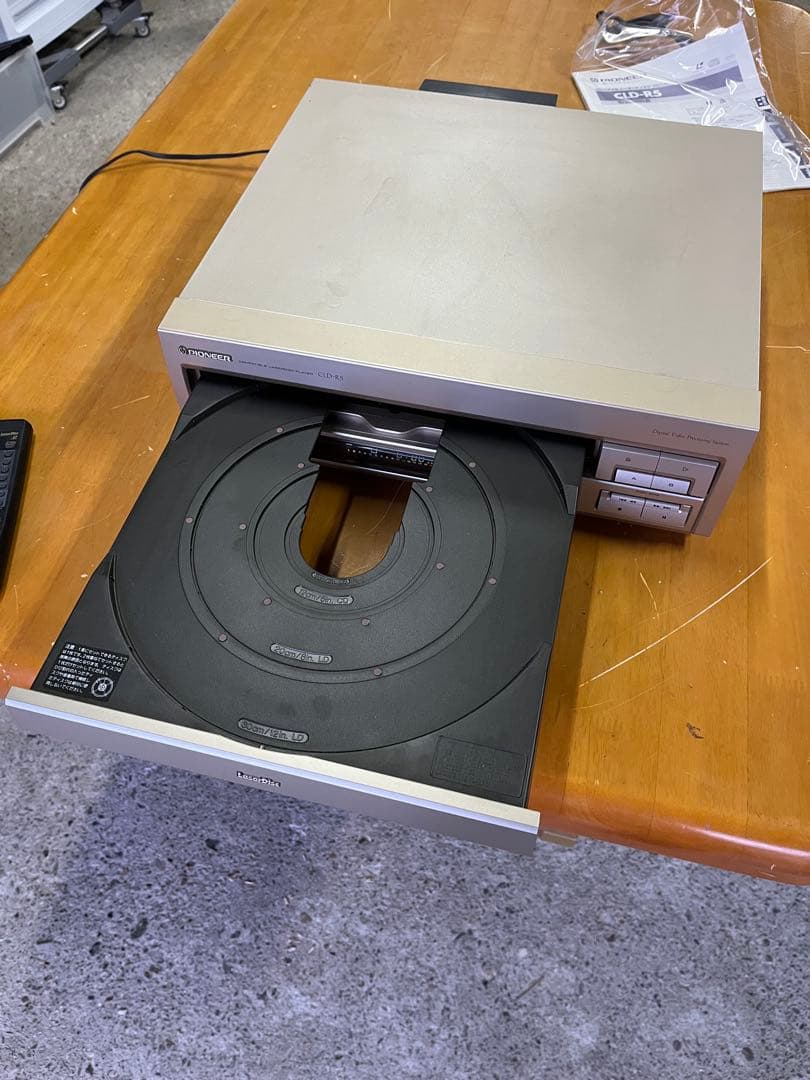 Pioneer CLD-R5 LDプレーヤー レーザーディスク リモコン・取説付