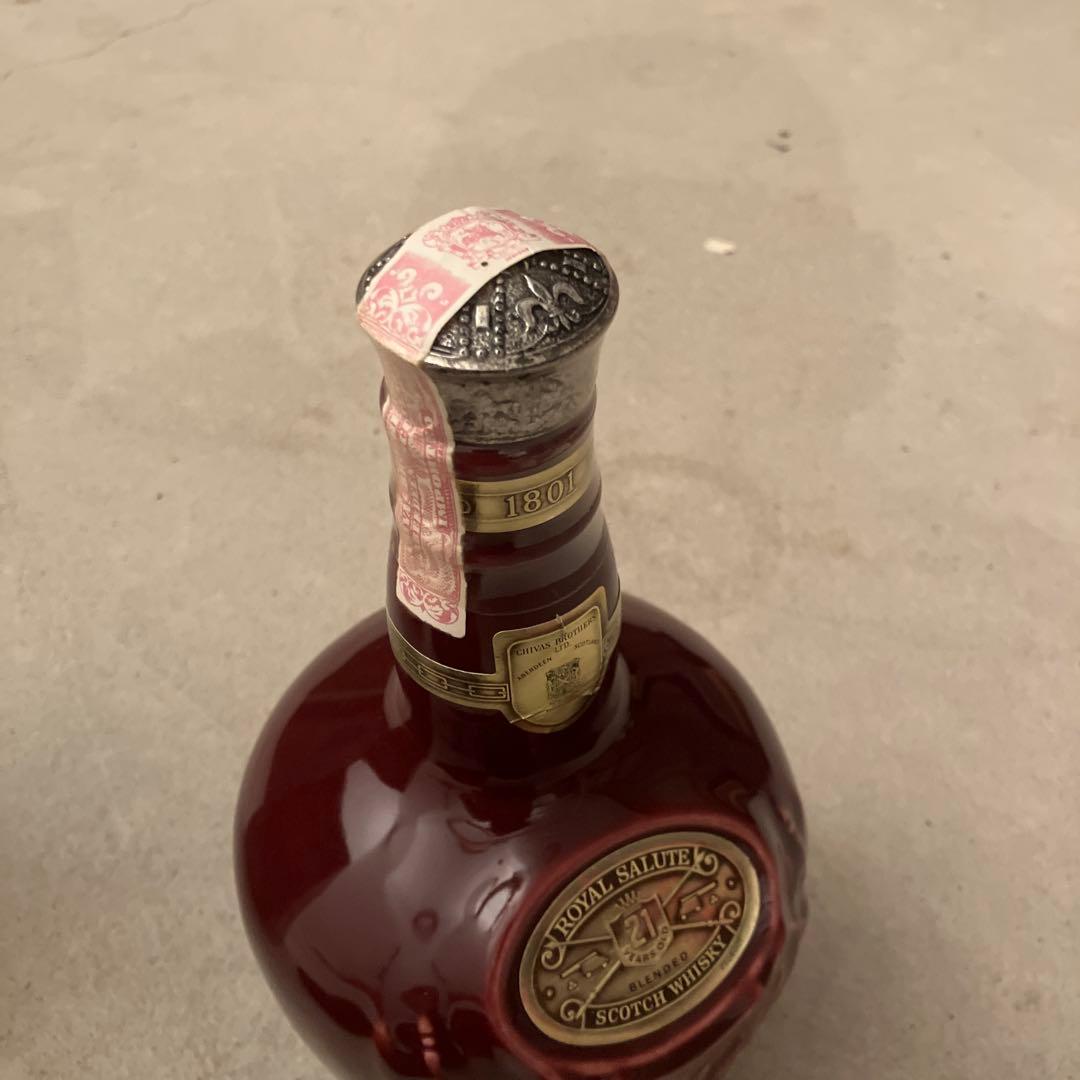 古酒　ロイヤルサルート 21年 赤