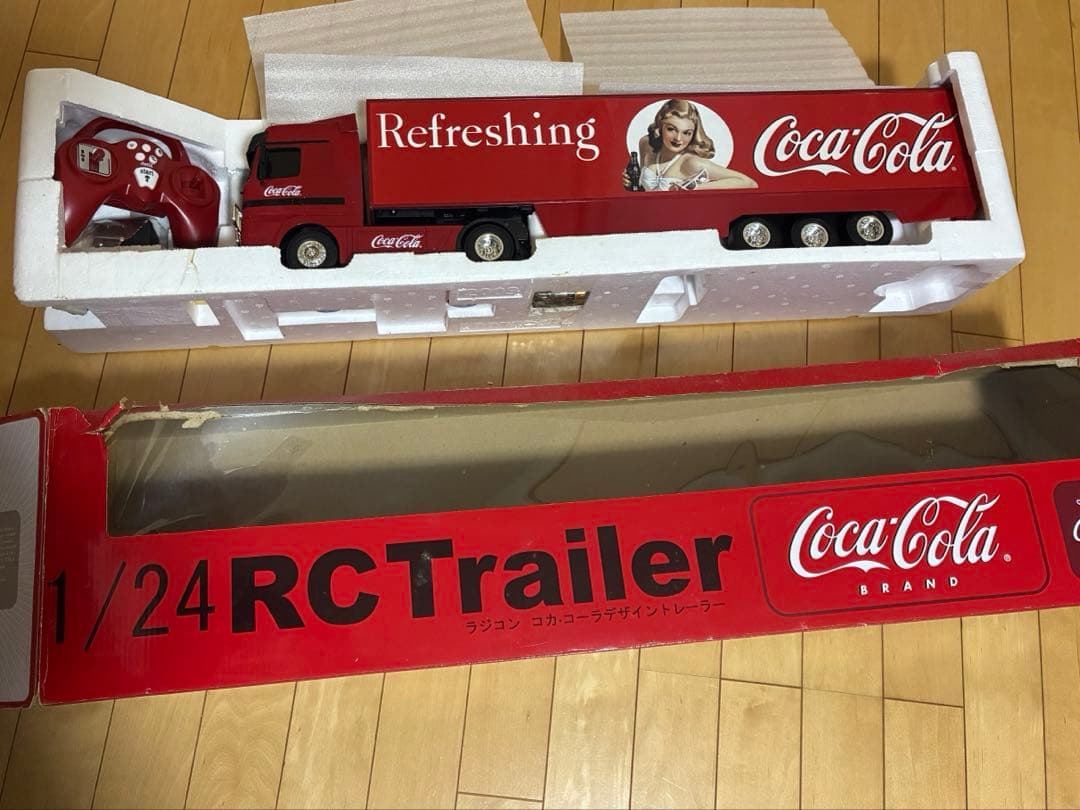『希少』　コカコーラ・RCトレーラー　 　　　　1/24スケール