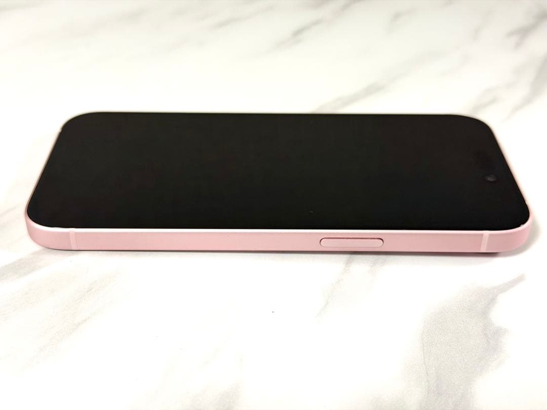 【美品】iPhone 15 Pink 128GB SIMフリー ケース付き