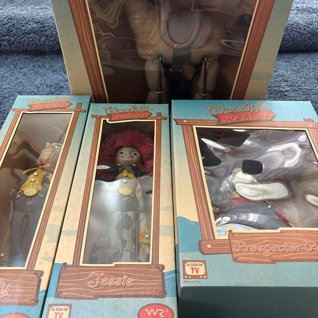 ディズニー　トイストーリー　ラウンドアップ　ドール　フィギュア　ヤングエポック