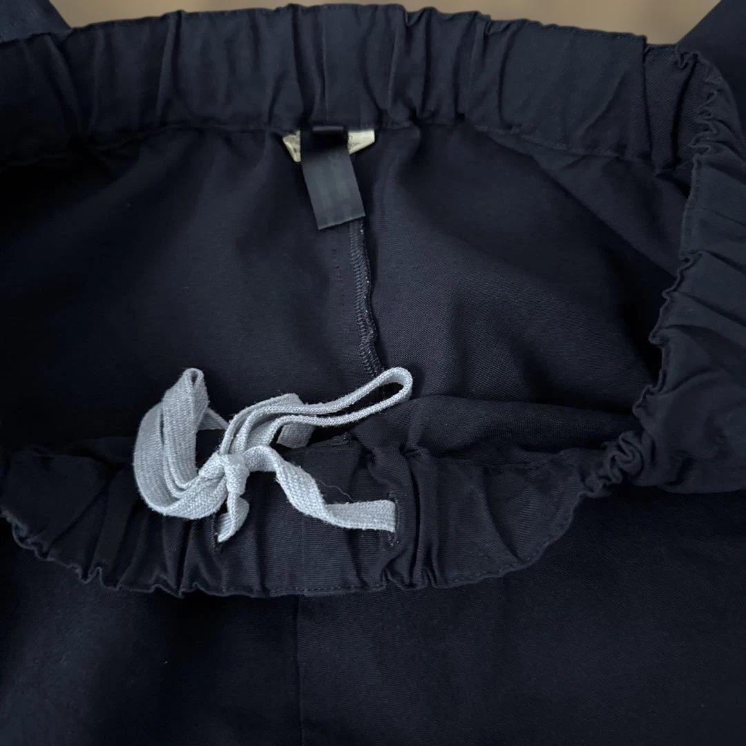 comme des garçons （コムコム）濃紺サルエルパンツ