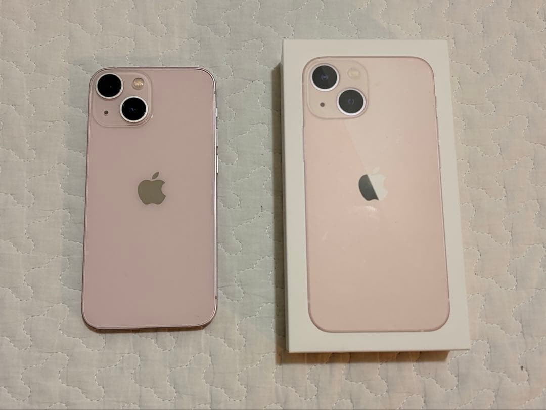 Apple iPhone 13 mini ピンク 本体 箱付き