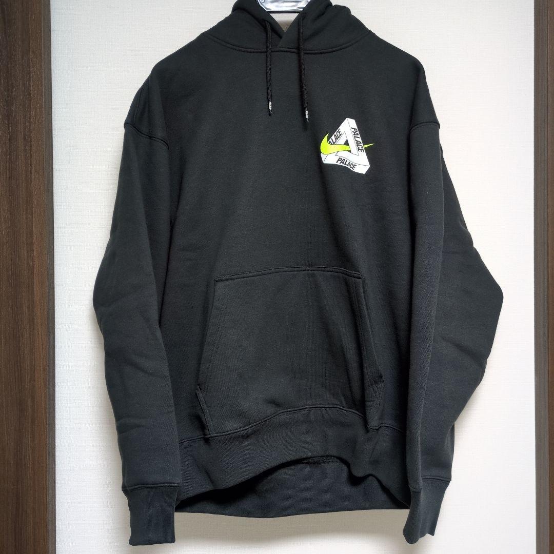 palace nike tri swoosh hood Mサイズ 黒色