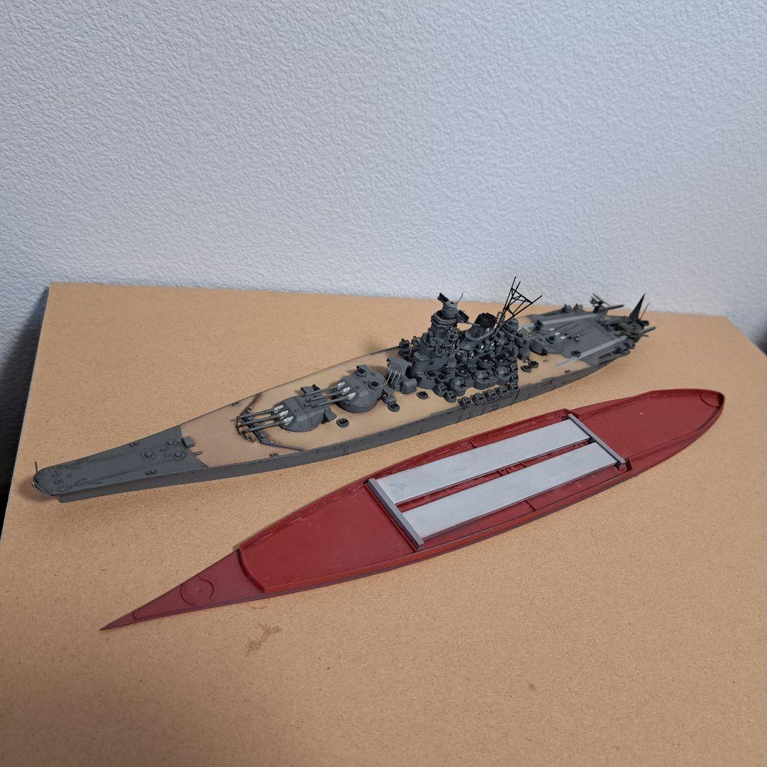 戦艦大和完成品　タミヤ1/700 ウォーターライン完成品