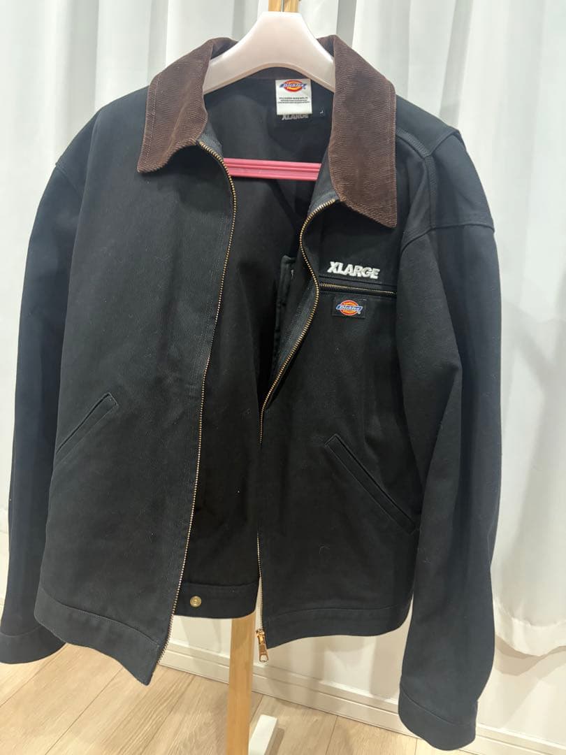 Dickies XLARGE ブラックジャケット