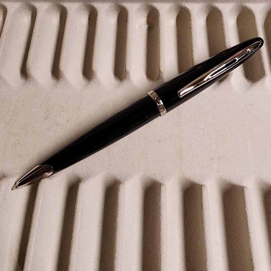 ウォーターマン カレン ブラックシー CT【極美品、ボールペン】