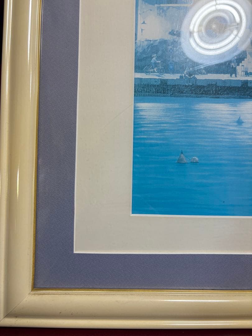 笹倉鉄平　「カダケス」 海の風景 絵画