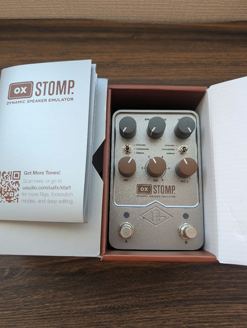 ギター UAFX OX Stomp Dynamic Speaker Emulator
