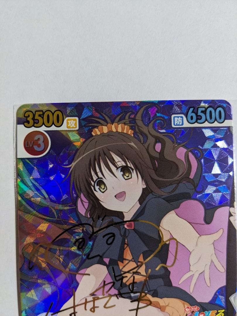 ヴィクトリースパーク　ハロウィン衣装　美柑　サイン　To LOVEる　とらぶる
