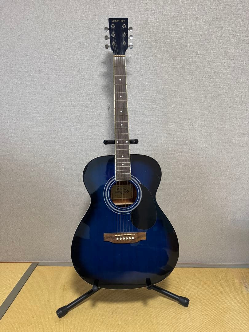 HONEY BEE アコースティックギター F-15 BLS スタンド