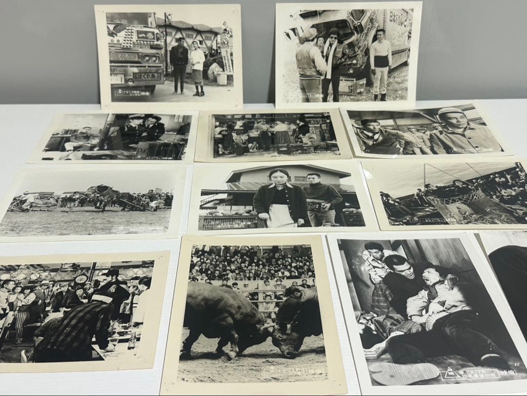 ゆうた様リクエスト2点「トラック野郎」等映画写真 12枚セット＋チラシ3枚セット