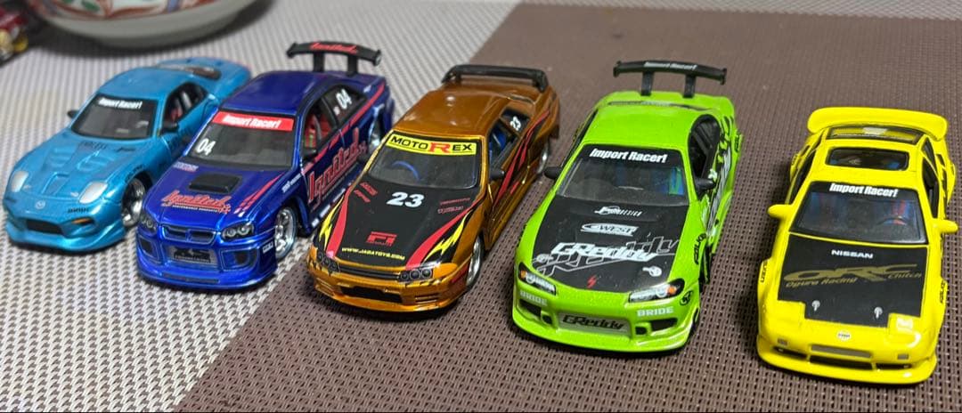 JADAレースカー風ミニカー6台セット