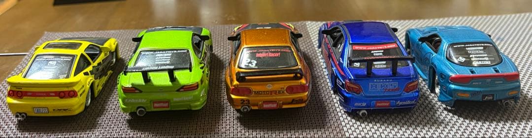 JADAレースカー風ミニカー6台セット