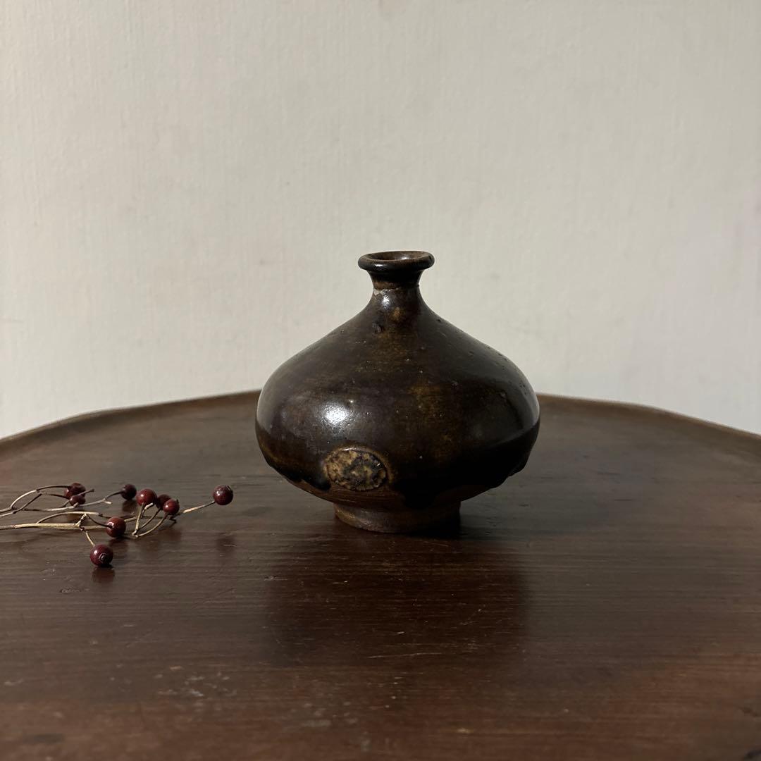 朝鮮美術　李朝　高麗徳利　花入　古民芸　韓国骨董　青山二郎　白洲正子　古唐津