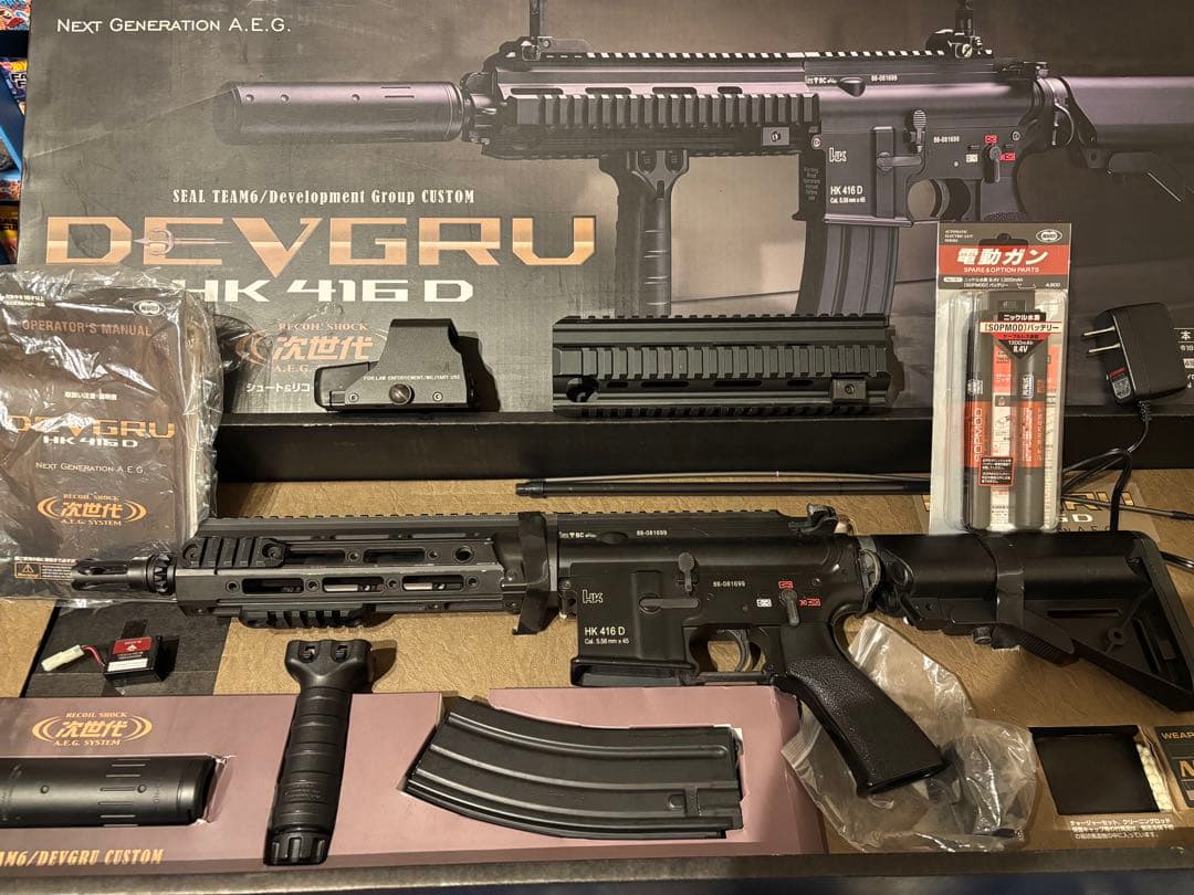ハ*ー様 東京マルイ　DEVGRUカスタム HK416D