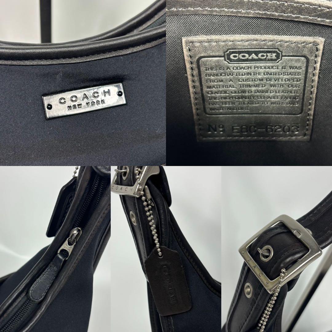 専用オールドコーチ　6203 ナイロン　グラブタンレザー　ショルダーバッグ