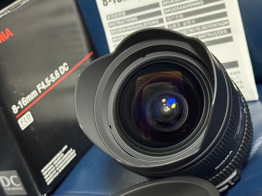 SIGMA 8-16mm F4.5-5.6 DC HSM ニコン用 美品