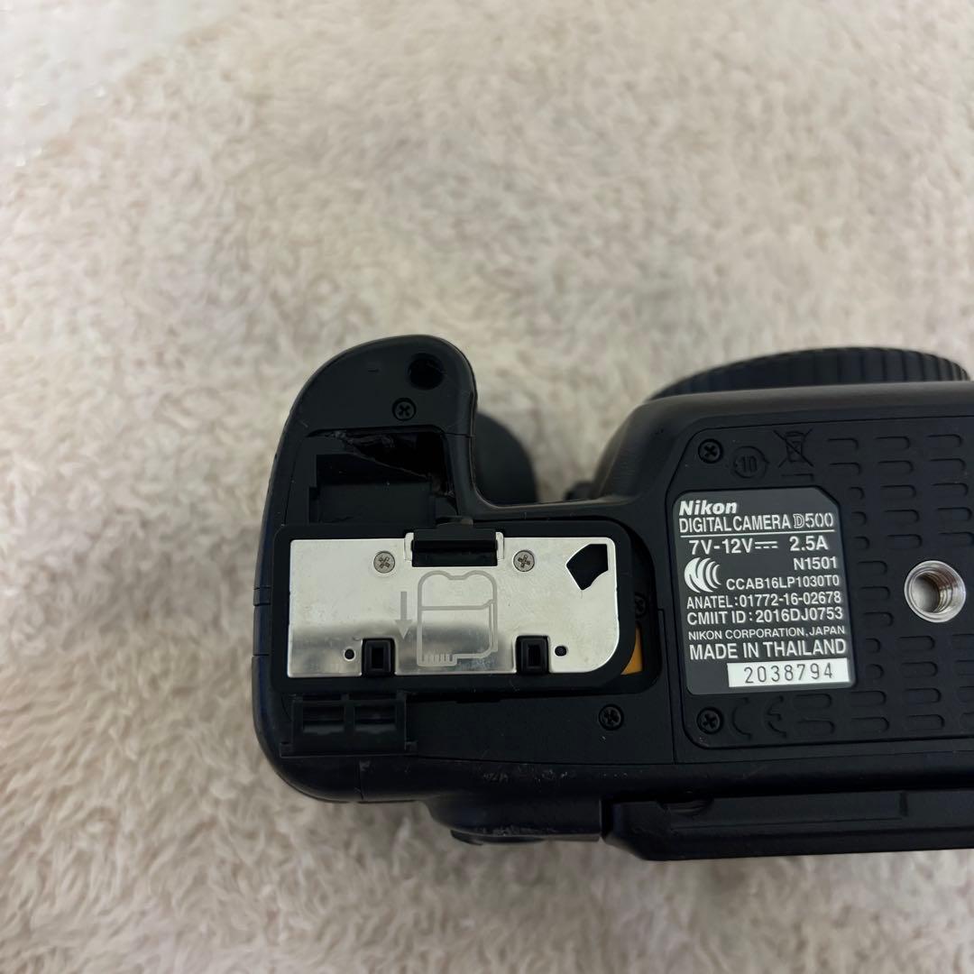 【ジャンク品】Nikon D500 一眼レフカメラ