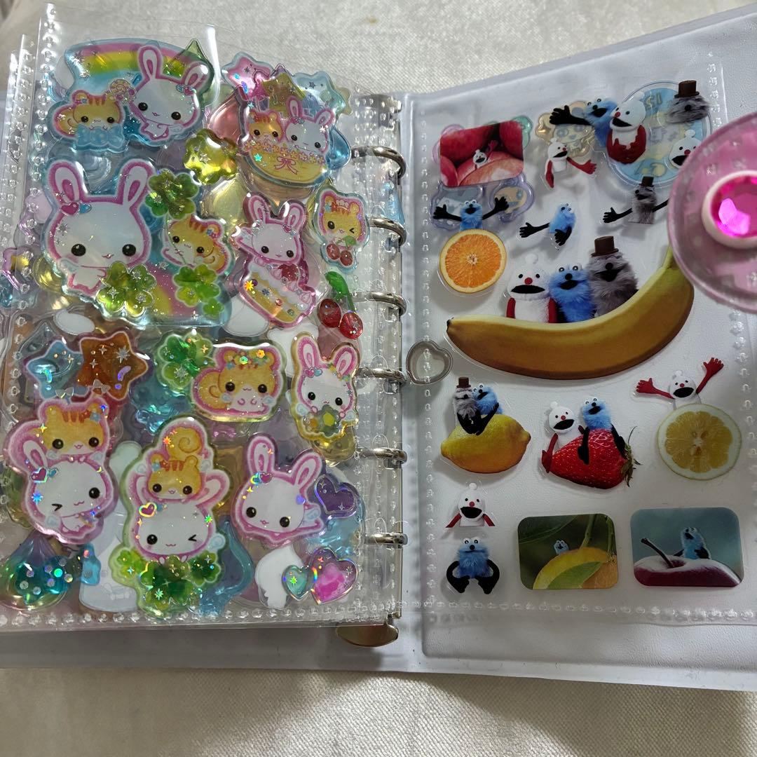 シール帳完成品 ボンボンドロップシール 16ページ