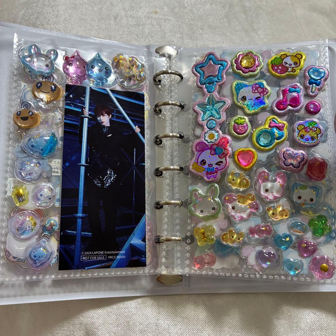 シール帳完成品 ボンボンドロップシール 16ページ