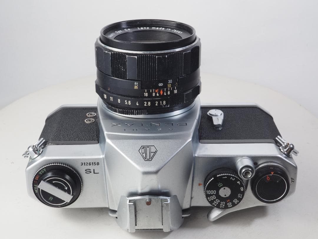 ペンタックス SL (SP兄弟機)&Takumar 55mm F1.8 ＃27