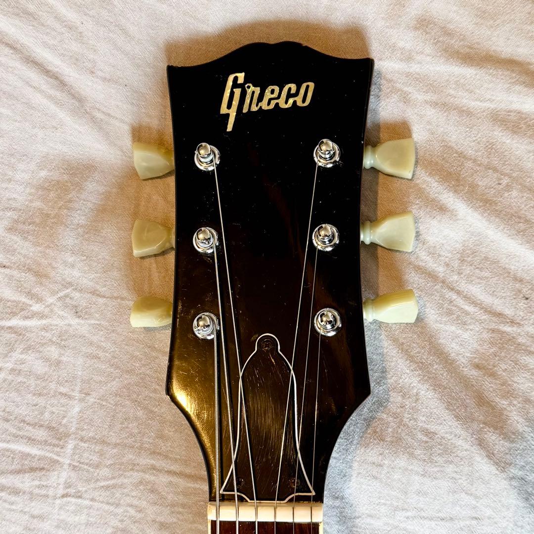 【美品】グレコレスポールゴールドトップ ジャパンヴィンテージギター シリアルなし