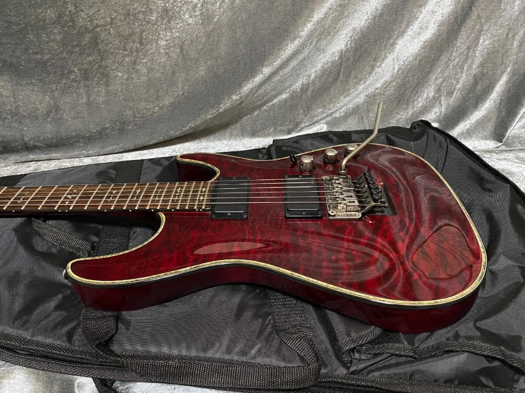 美品 定価253,000円 Schecter AD-C-1-FR-HR EMG