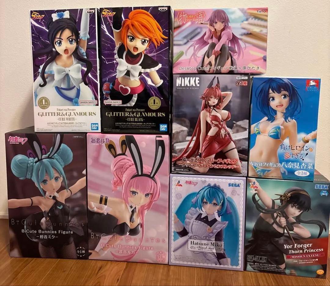 【新品未開封】プライズフィギュア　まとめ売り　9点セット