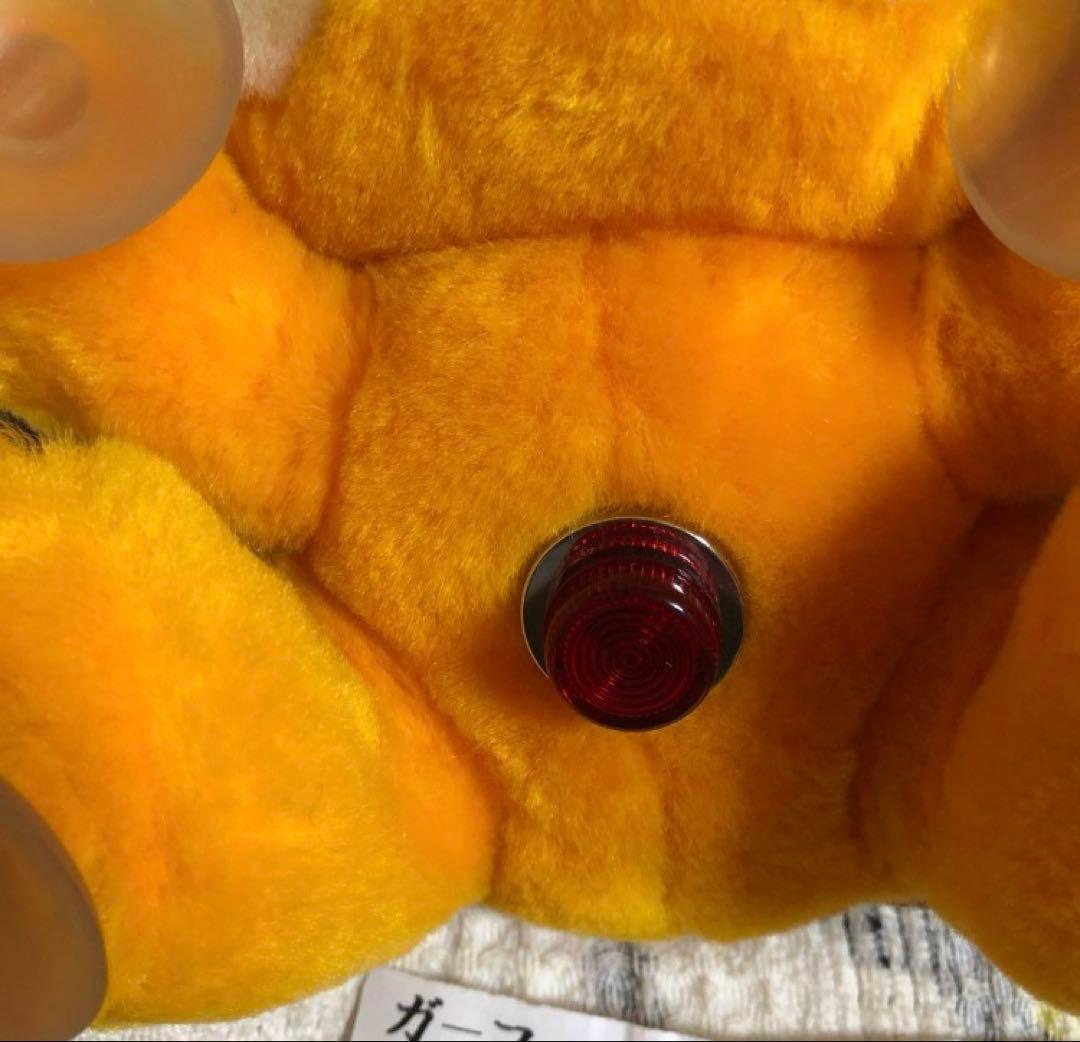 昭和レトロ　DAKIN ガーフィールド ぬいぐるみ　車　ストップランプ　未使用