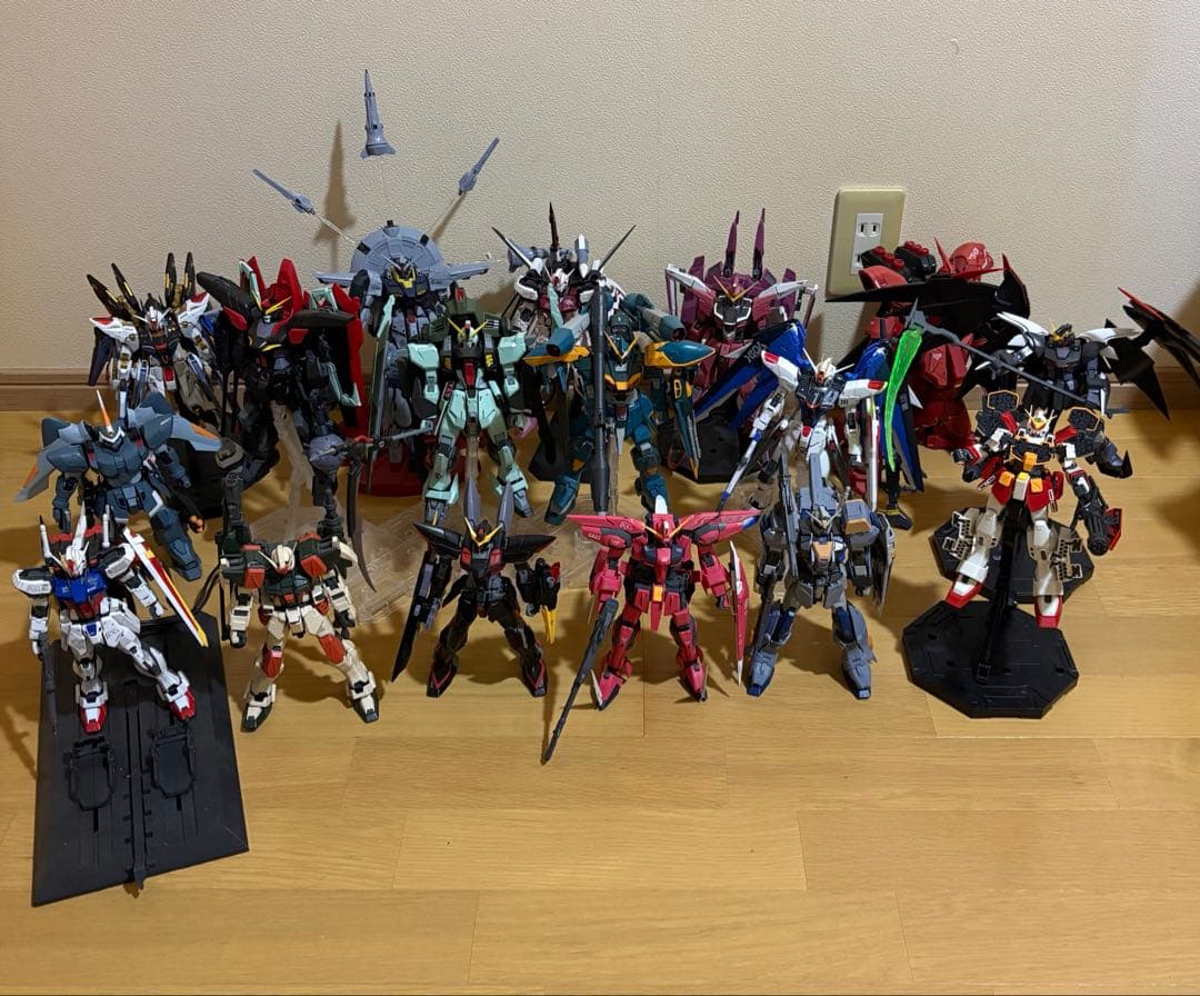 1/5まで ガンプラ SEED系MG 完成品 まとめ売り