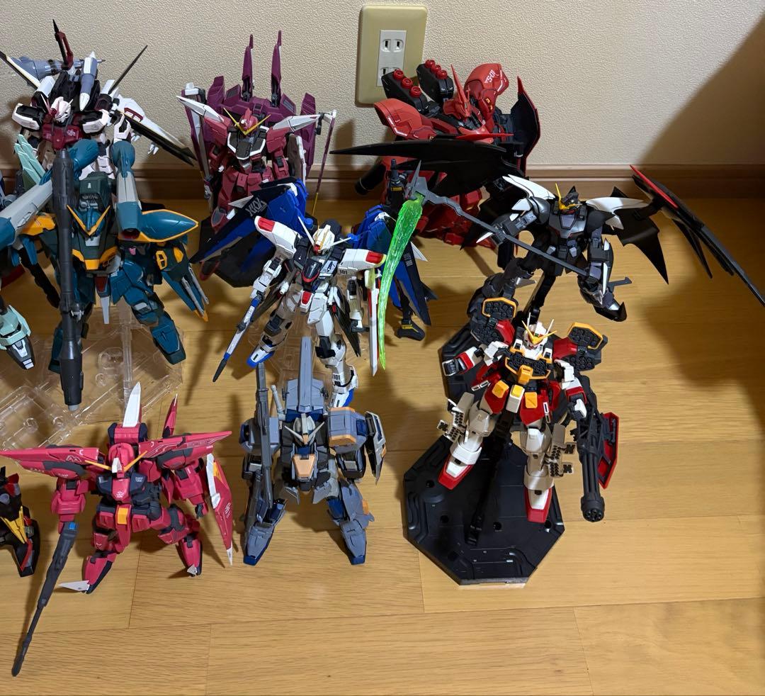 1/5まで ガンプラ SEED系MG 完成品 まとめ売り