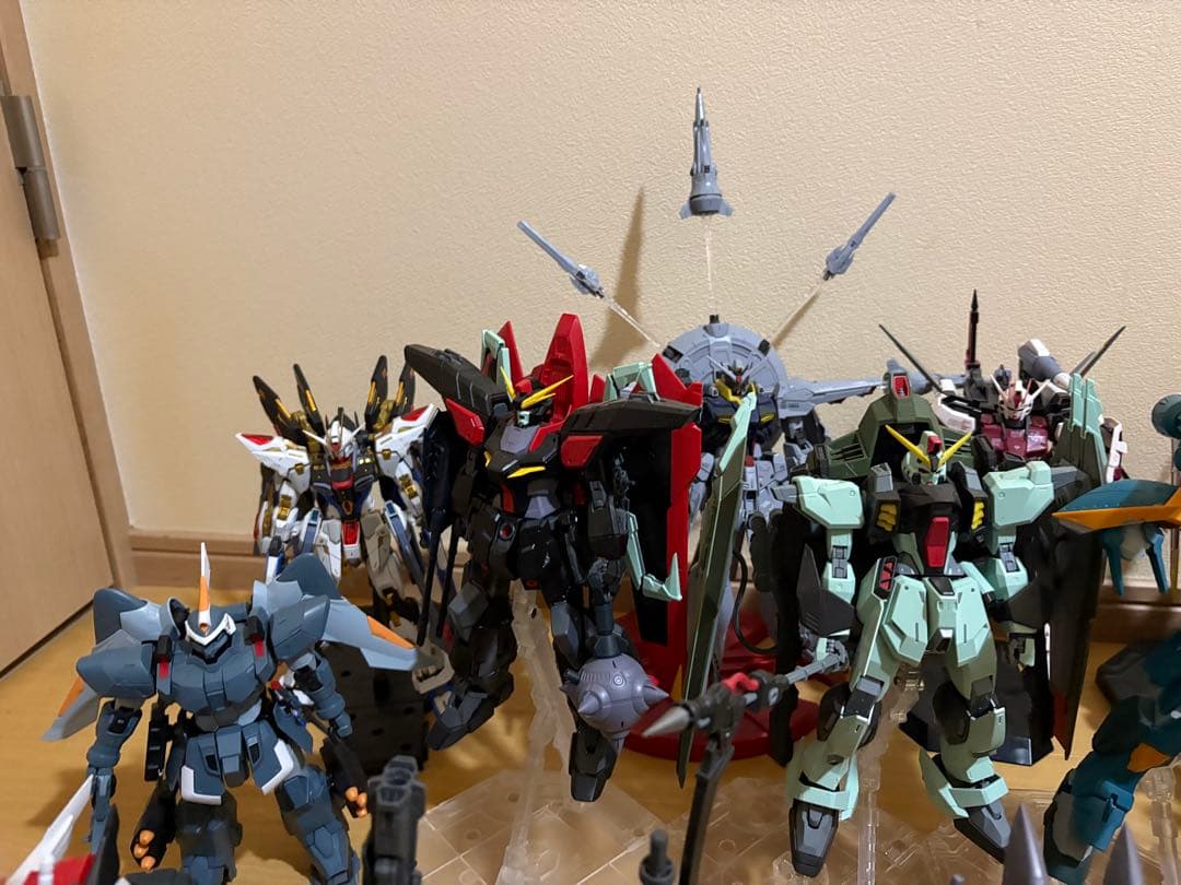 1/5まで ガンプラ SEED系MG 完成品 まとめ売り