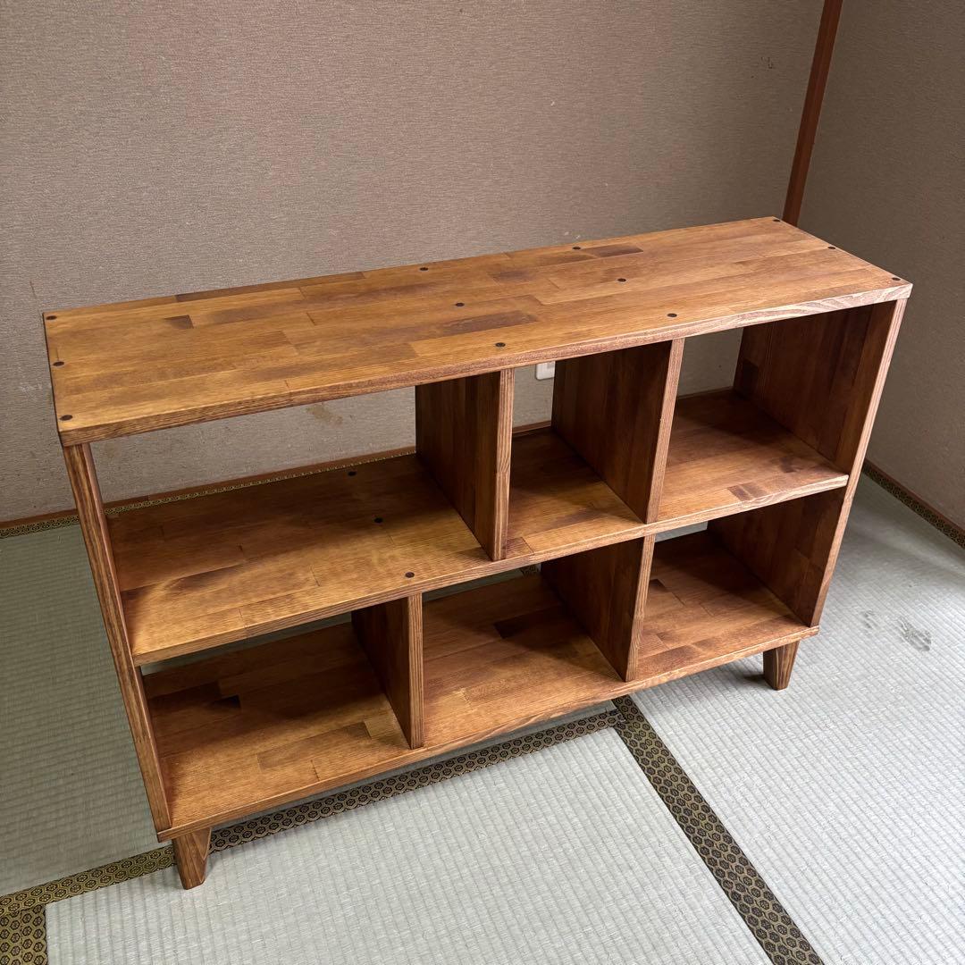 ハンドメイド　脚付きオープンシェルフ　オーダー受け付けます