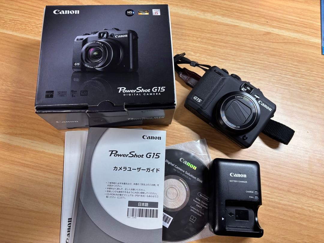 Canon PowerShot G15 デジタルカメラ