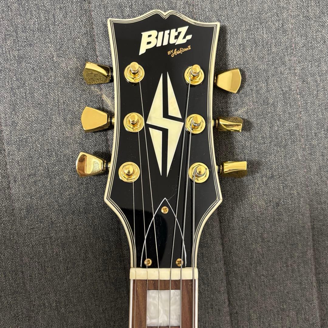 【美品・レフティモデル】Blitz BLP-CST レスポールカスタム