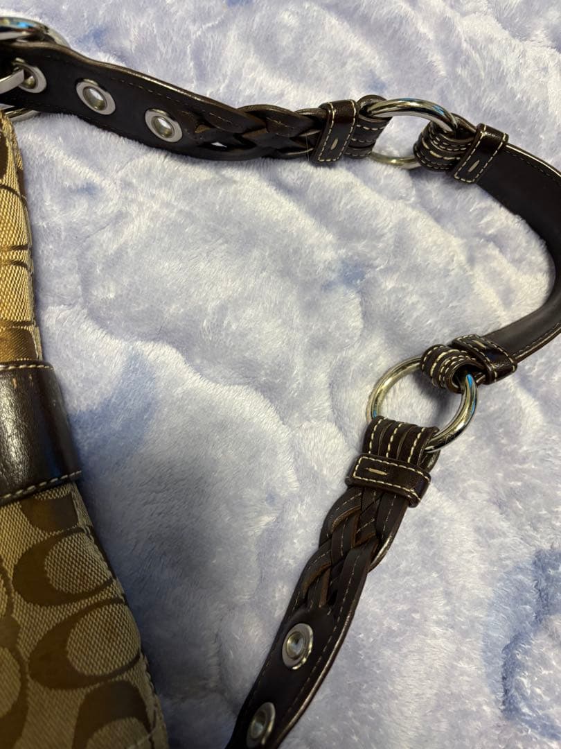 COACH ソーホーシグネチャーワンショルダーバッグ