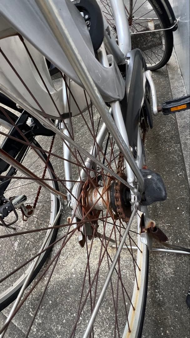 シルバー 電動アシスト自転車 PM26NS 26インチ