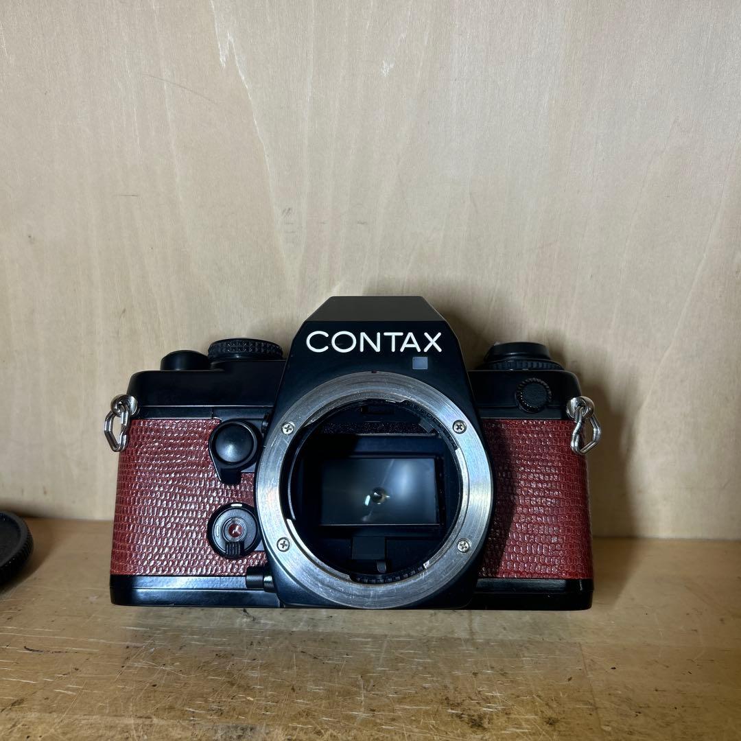 Contax 139 Quartz 革張りボディー　稀に見る美品
