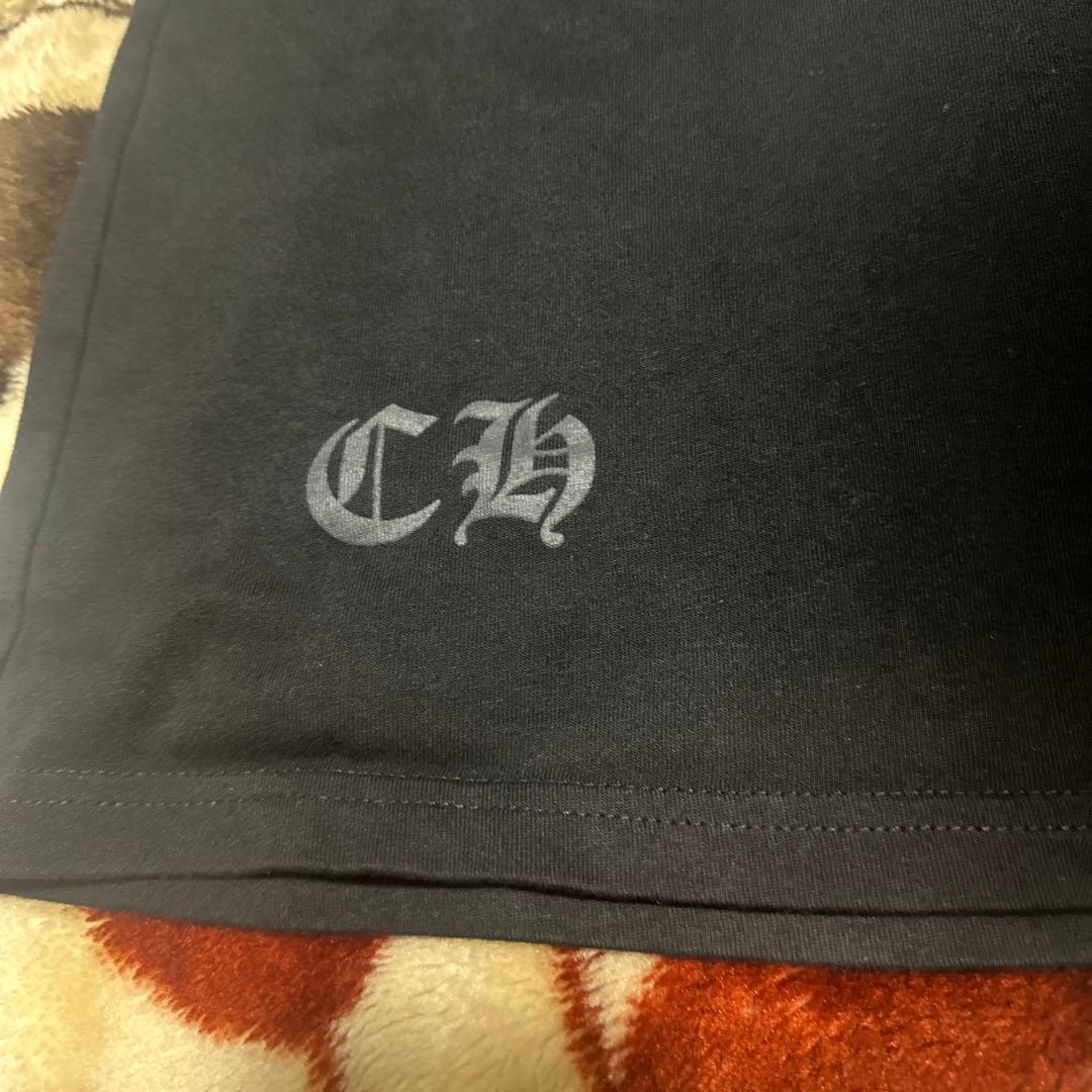 CHROME HEARTS ホワイトブラック ロングTシャツ