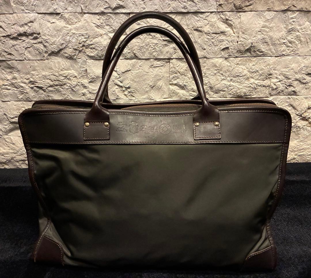 美品 Felisi ブリーフケース ダークブラウン