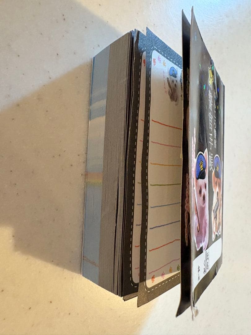 クラックス　わんころ警察　警官手帳　レトロ　平成　メモ帳　メモ　犬　平成女児