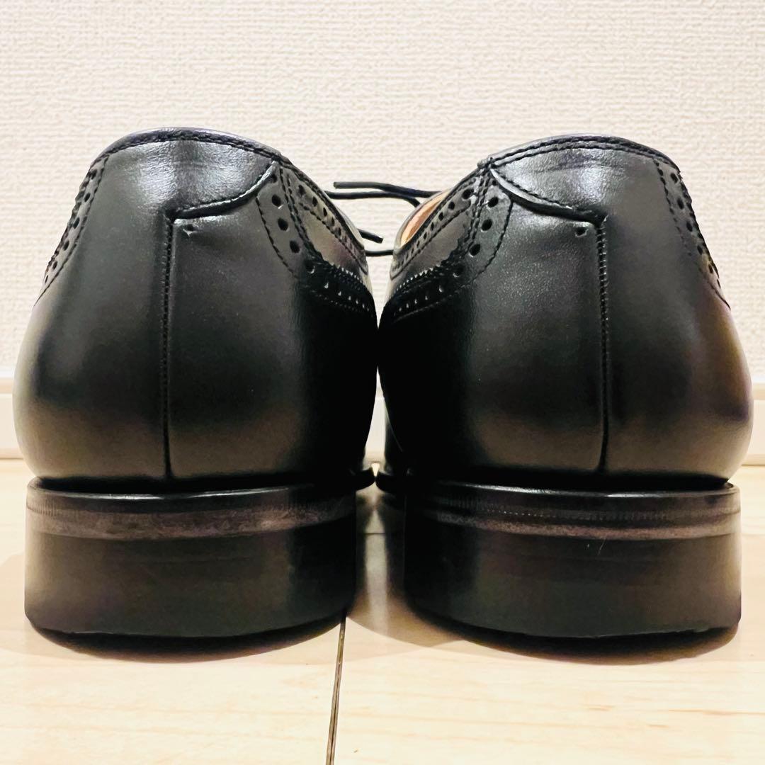 【極美品】スコッチグレイン セミブローグ パンチドキャップトゥ F-920