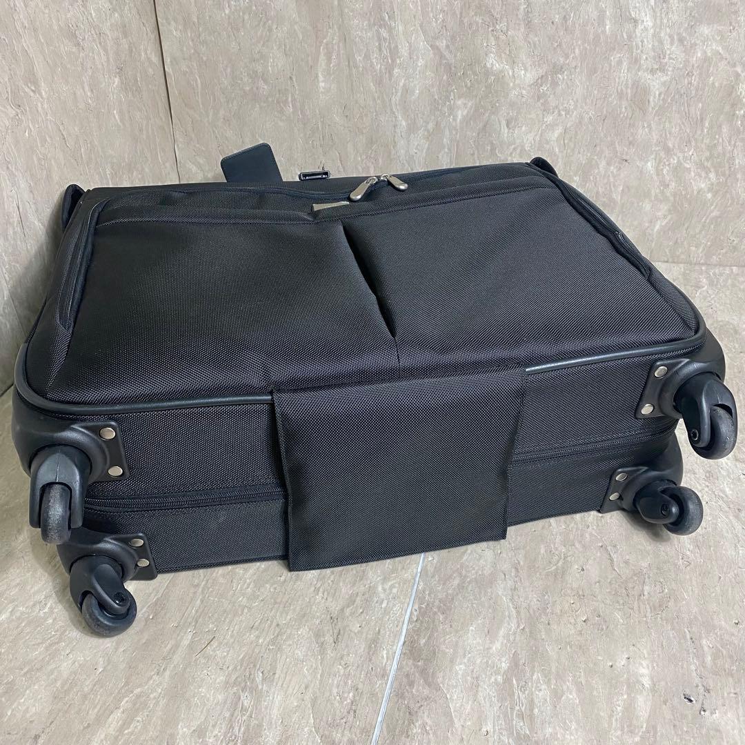 極美品 JAL 大型多機能 ４輪 スーツケース キャリーバッグ ガーメント