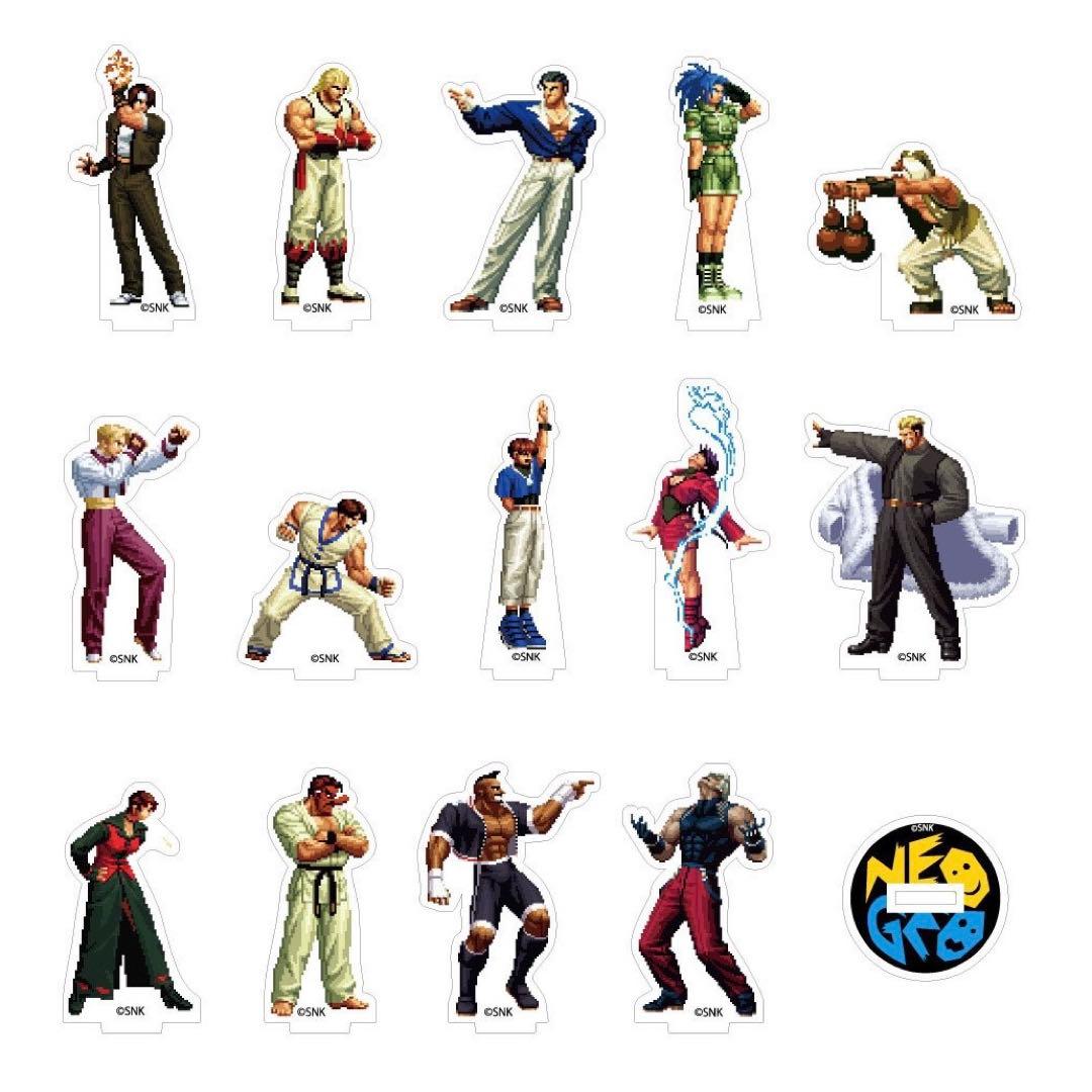 KOF'98 PIXELアクリルスタンドA 全14種コンプBOX KOF98