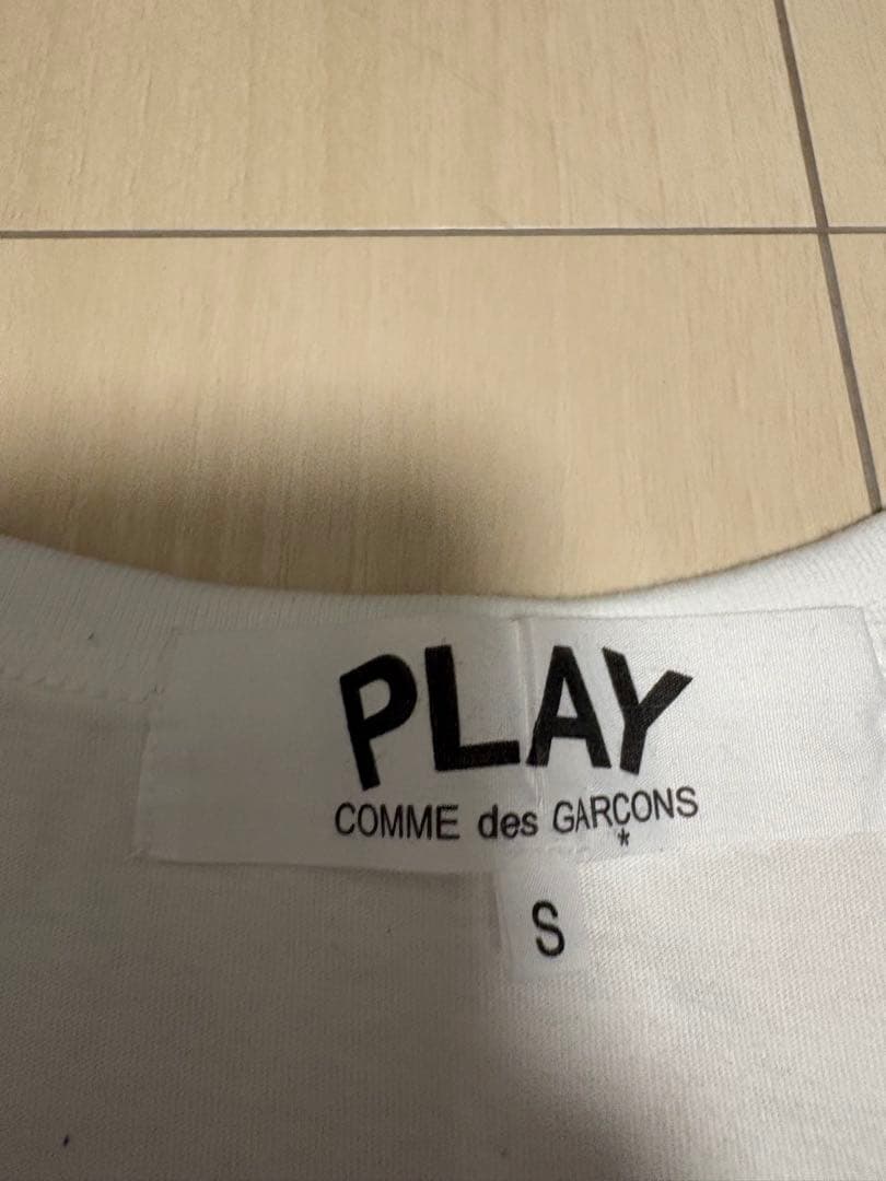 PLAY COMME des GARCONS ハートTシャツ S