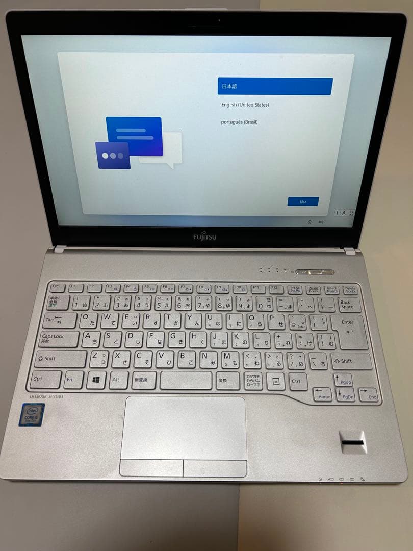 Fujitsu LIFEBOOK SH75/B3 ノートPC 本体